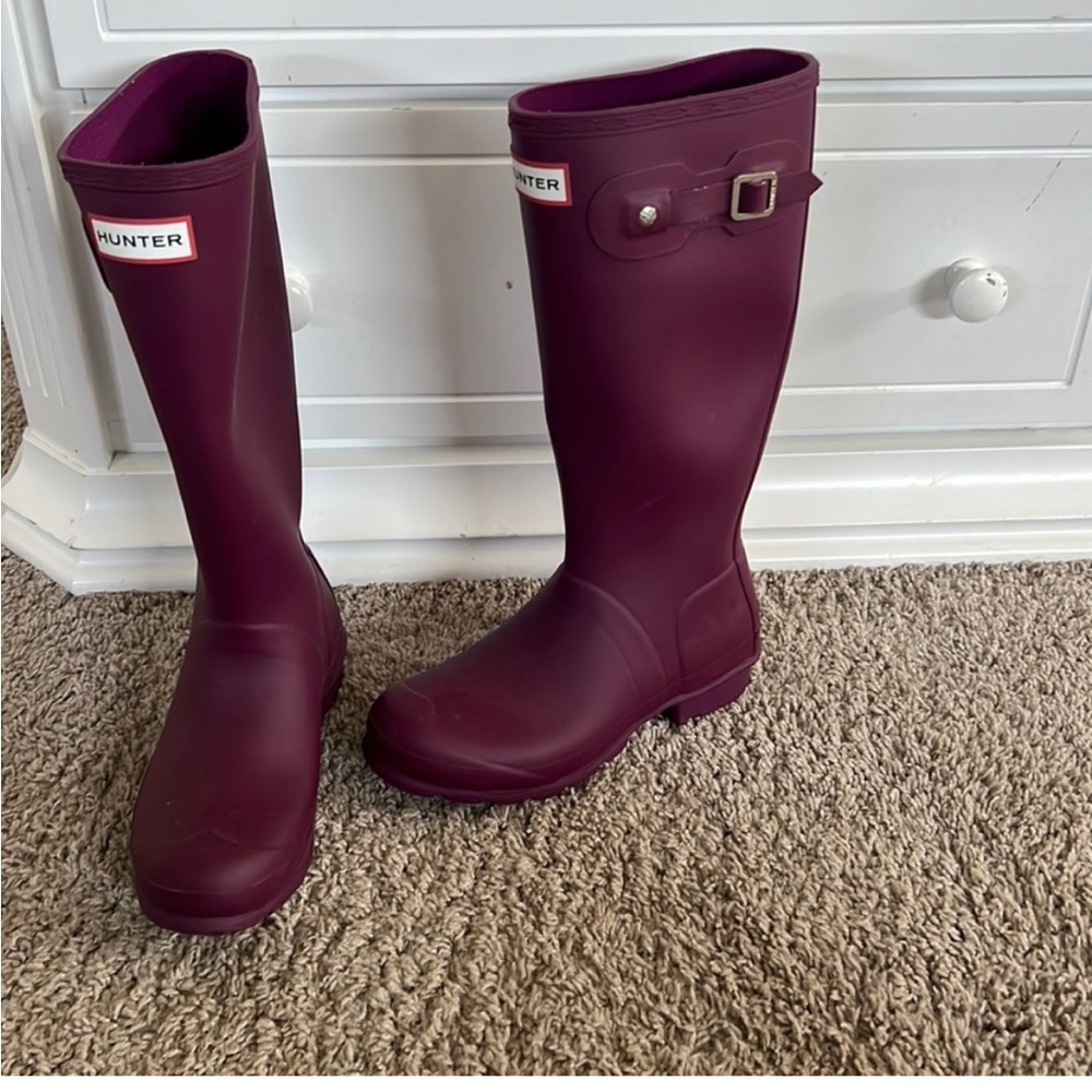 [HUNTER] Girls Tall Rainboots